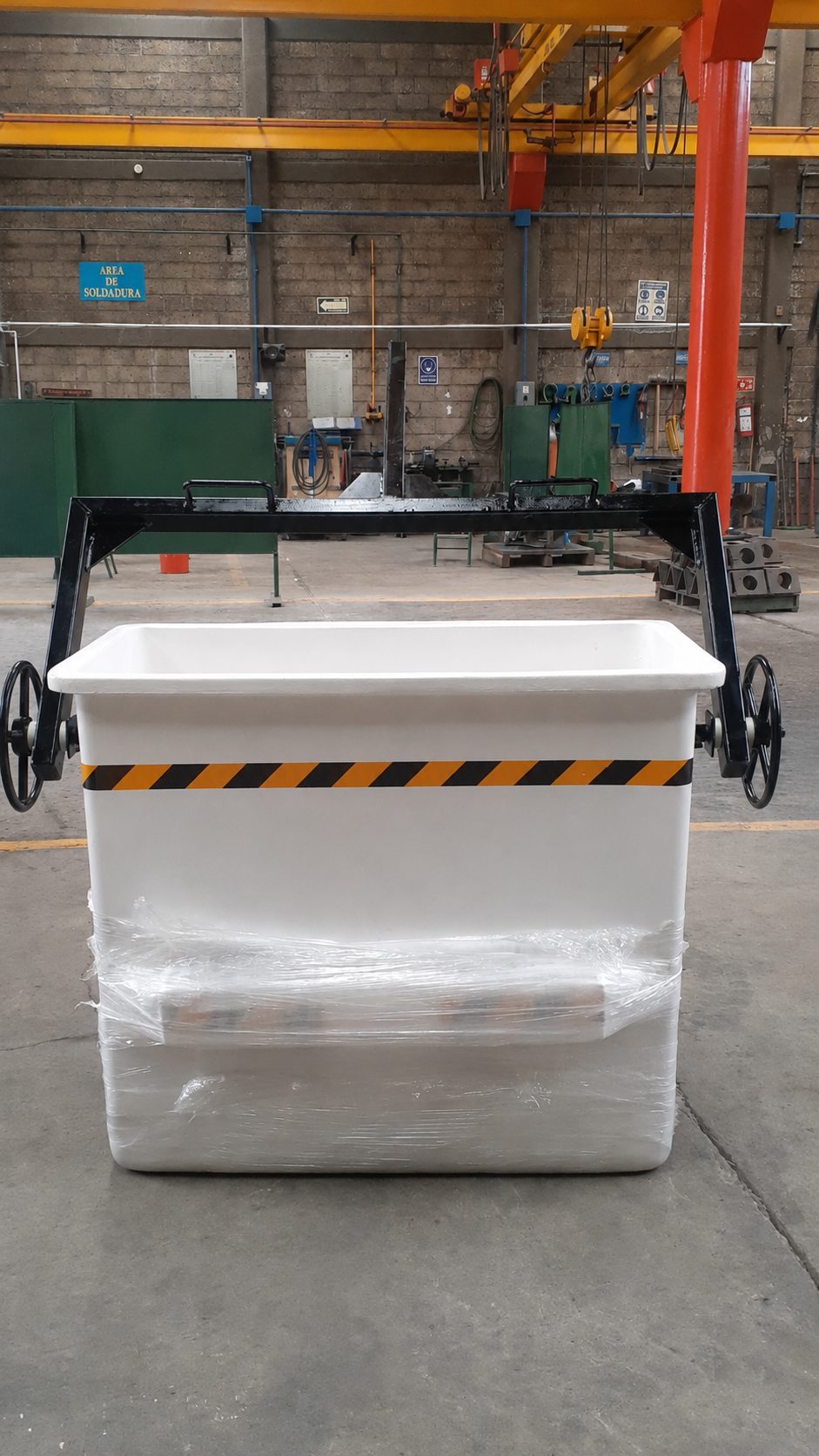 305 Kg Canastilla para 2 Operadores Omega Nueva con Adaptador