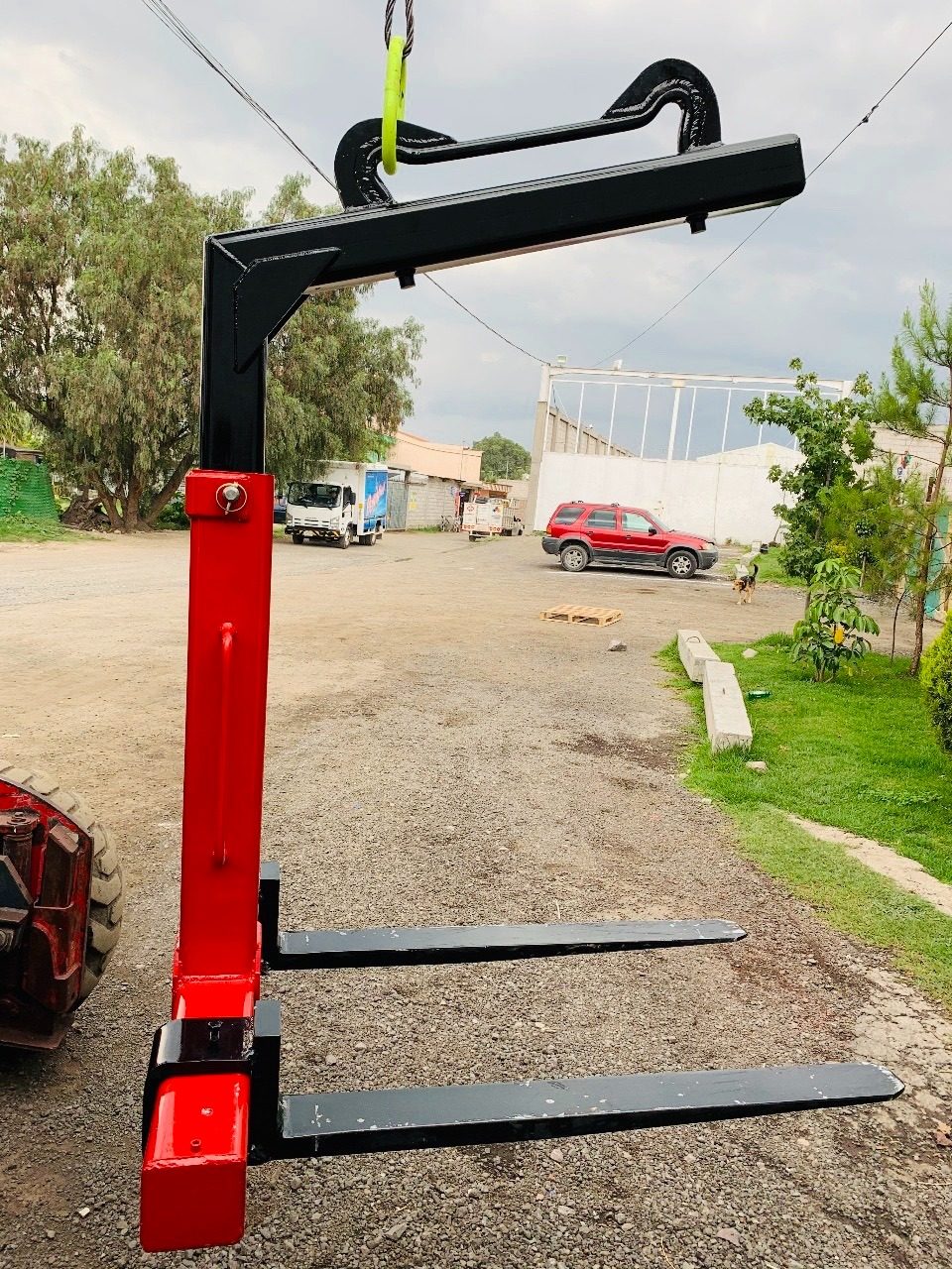 Porta Pallet para grúa hidráulica de 2.5 toneladas – Modelo 1