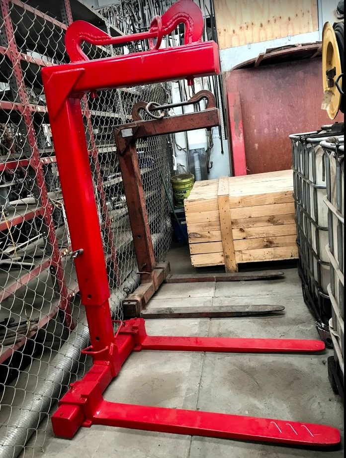 Porta Pallet para grúa hidráulica de 2.5 toneladas – Modelo 1
