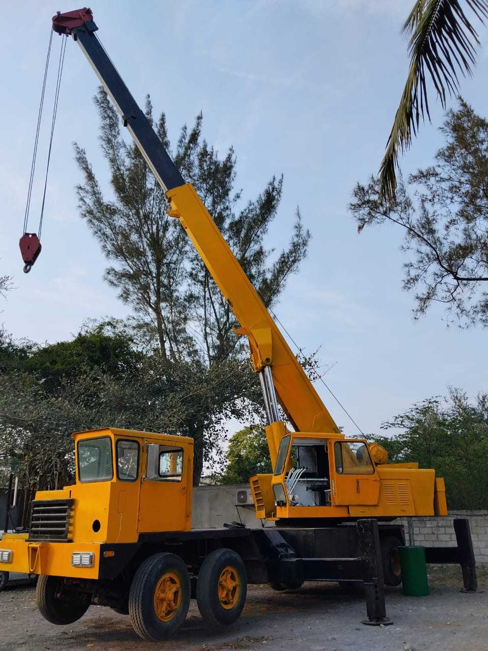 Grúa telescópica de 25 ton