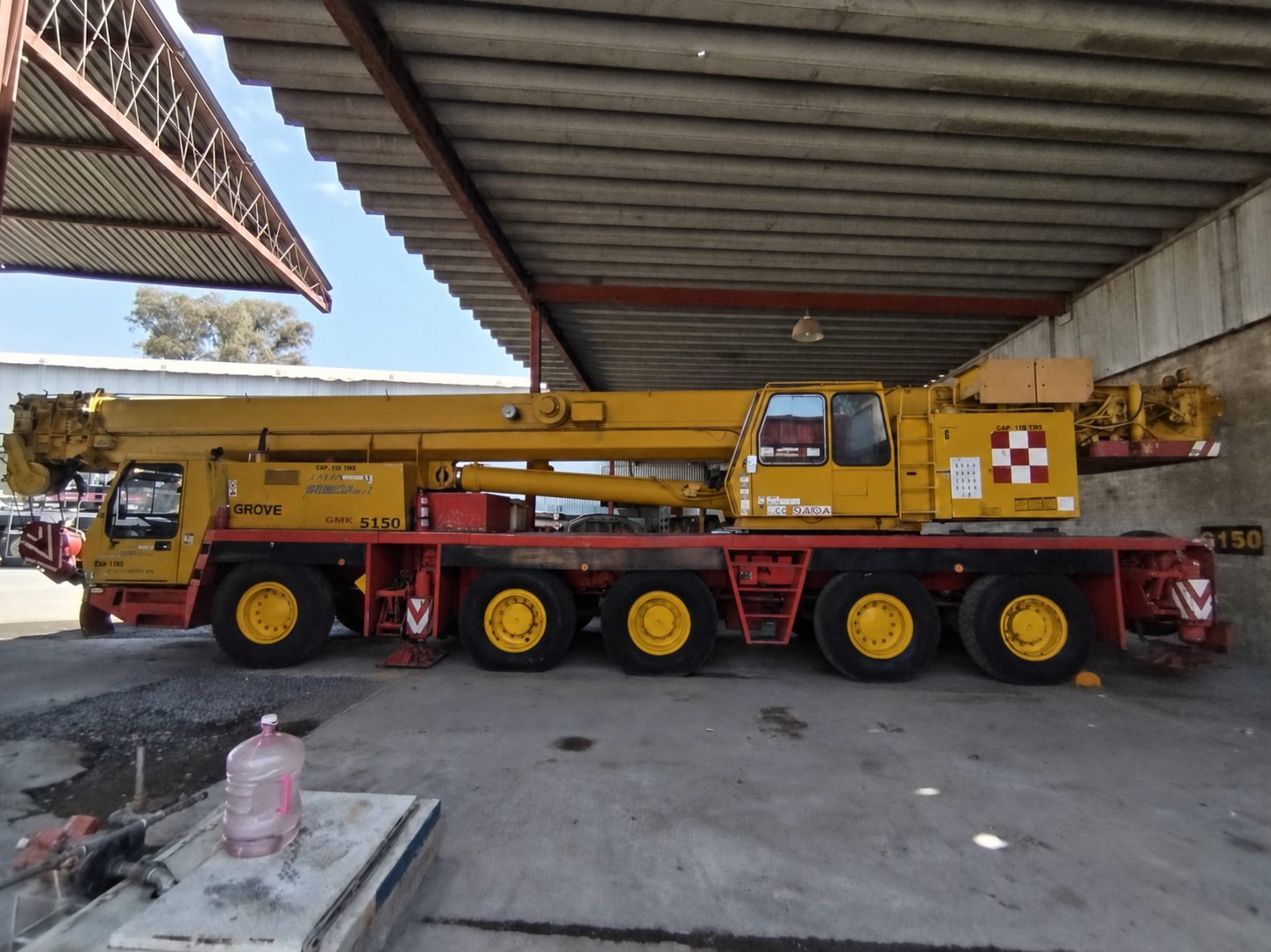 Grúa Todo Terreno Grove GMK5150 de 150 toneladas año 1998