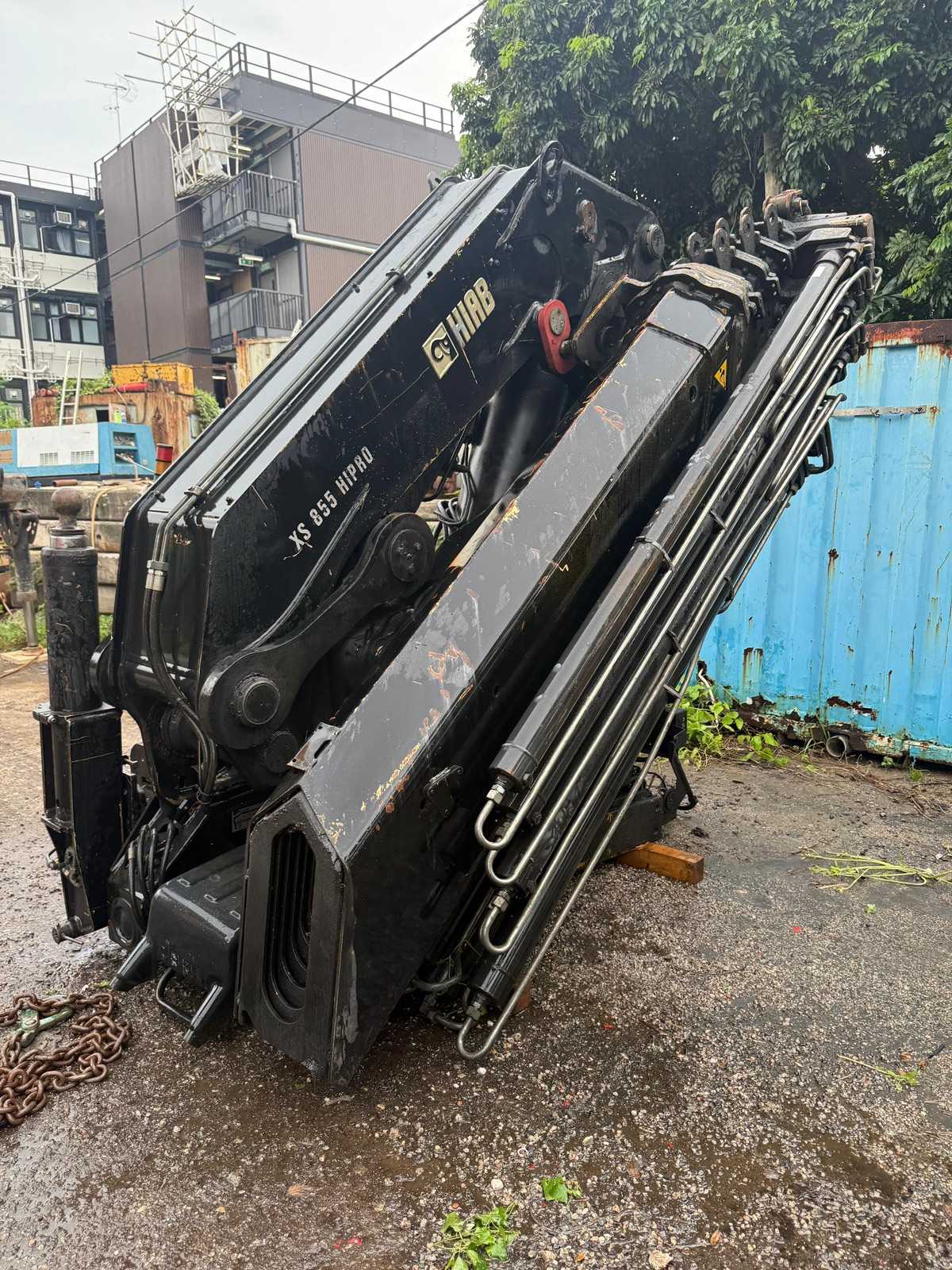 Grúa articulada HIAB 20 ton